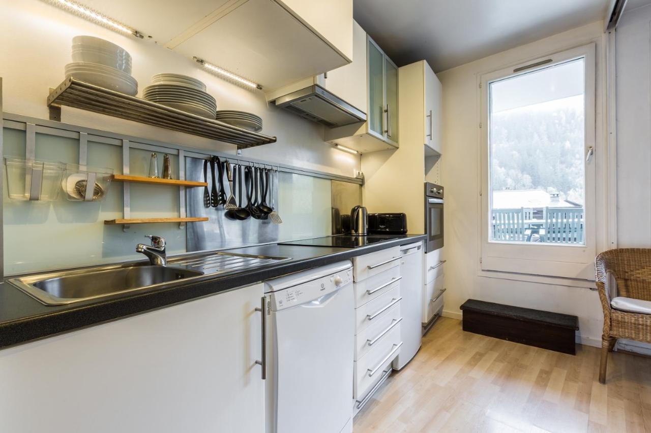 Apartment With Terrace Gentianes 1 Centre Chamonix By Aiguille Du Midi ภายนอก รูปภาพ